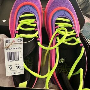 Adidas D.O.N Issue #6 Camp Basketball Shoes Size 9